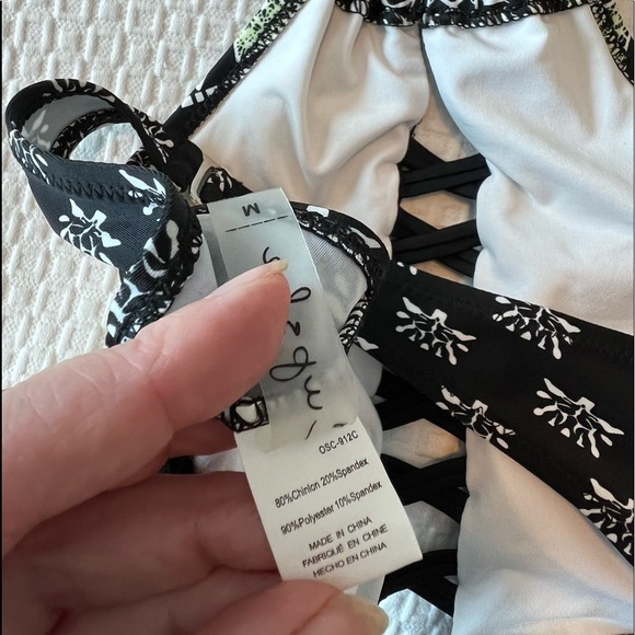 Cupshe Bikini Swim Top Halter Size M - Picture 11 of 13